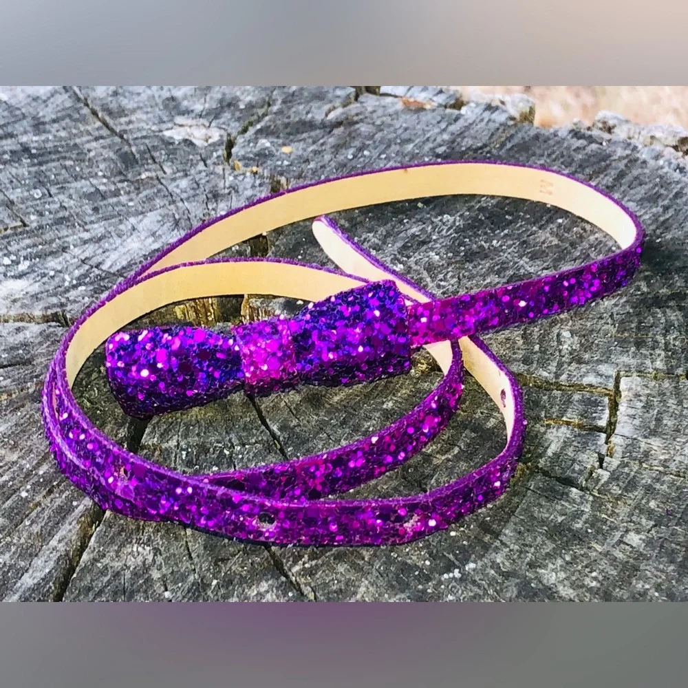 Crewcuts Purple Glitter Headband
